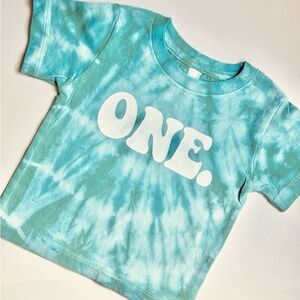 One birthday boy shirt 12 months baby